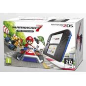 Nintendo 2DS (синий + черный) + Mario Kart 7