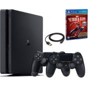 Sony PlayStation 4 Pro (1 Tb) + Fortnite (код) + Dualshock 4 + Marvel Человек-паук + кабель