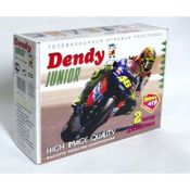 Dendy Junior + 999 встроен. игр (прист., 2 дж.15pin , каб. AV, адапт., пистолет)