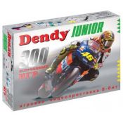 Игровая приставка Dendy Junior + 300 встроенных  игр