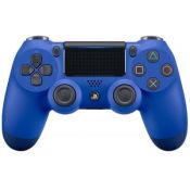 Геймпад Dualshock 4, беспроводной, синий (ver-1) (оригинальный) [PS4]