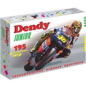 Dendy Junior + 195 игры (прист., 2 дж., каб. , световой пистолет, адапт., карт.)