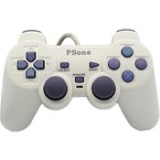 Джойстик Dualshock, белый (в блистере) [PSOne]