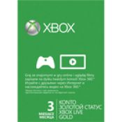 Xbox Live карта оплаты 3 месяца Gold Membership [Xbox360]