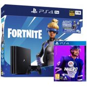 PlayStation 4 Pro (1 Tb) + Fortnite (код) + NHL 20