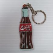  Coca Cola.  Брелок в виде Бутылочки  (высота 5 см)