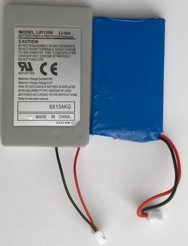 Аккумулятор для геймпада (джойстика) PS3 1800 mah, 3.7v с кабелем зарядки