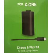 Аккумулятор 2800 mAh + кабель для (геймпада) джойстика Xbox One, (Play & Charge Kit), черный